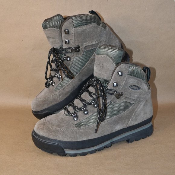 * CABELAS Waterproof Mid Leather Hiking Boot 8 - Picture 1 of 16